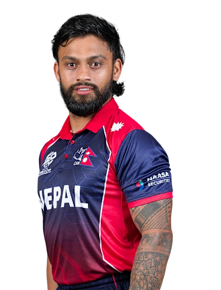 KUSHAL BHURTEL - Nepal Cricket Player